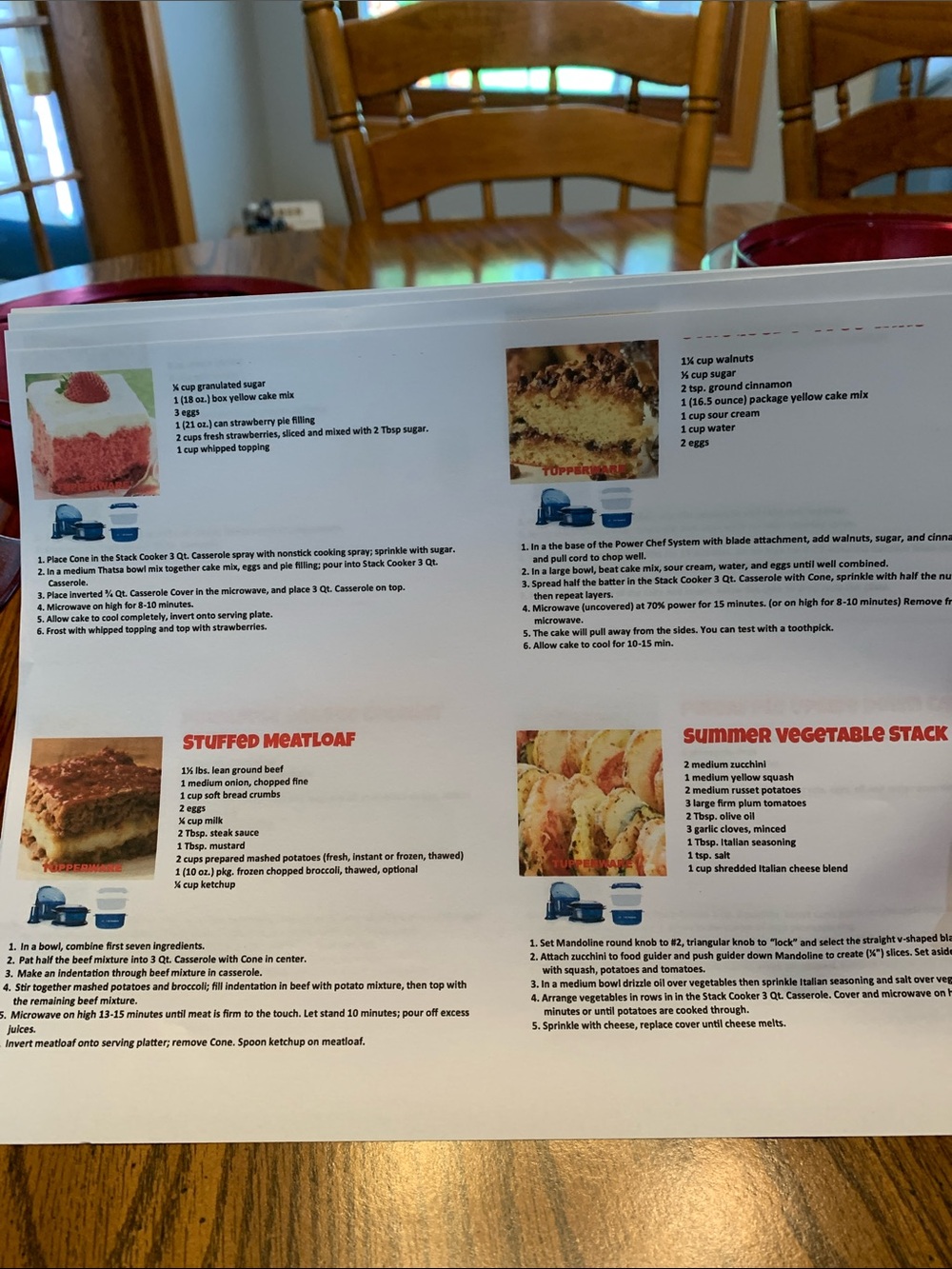 Tupperware Microwave Stack Cooker Set with Recipes - Picture 13 of 16